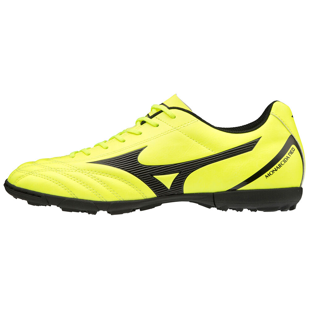 Mens Mizuno Monarcida Neo Select AS Soccer Shoes Yellow/Black Philippines (TVKMEY369)